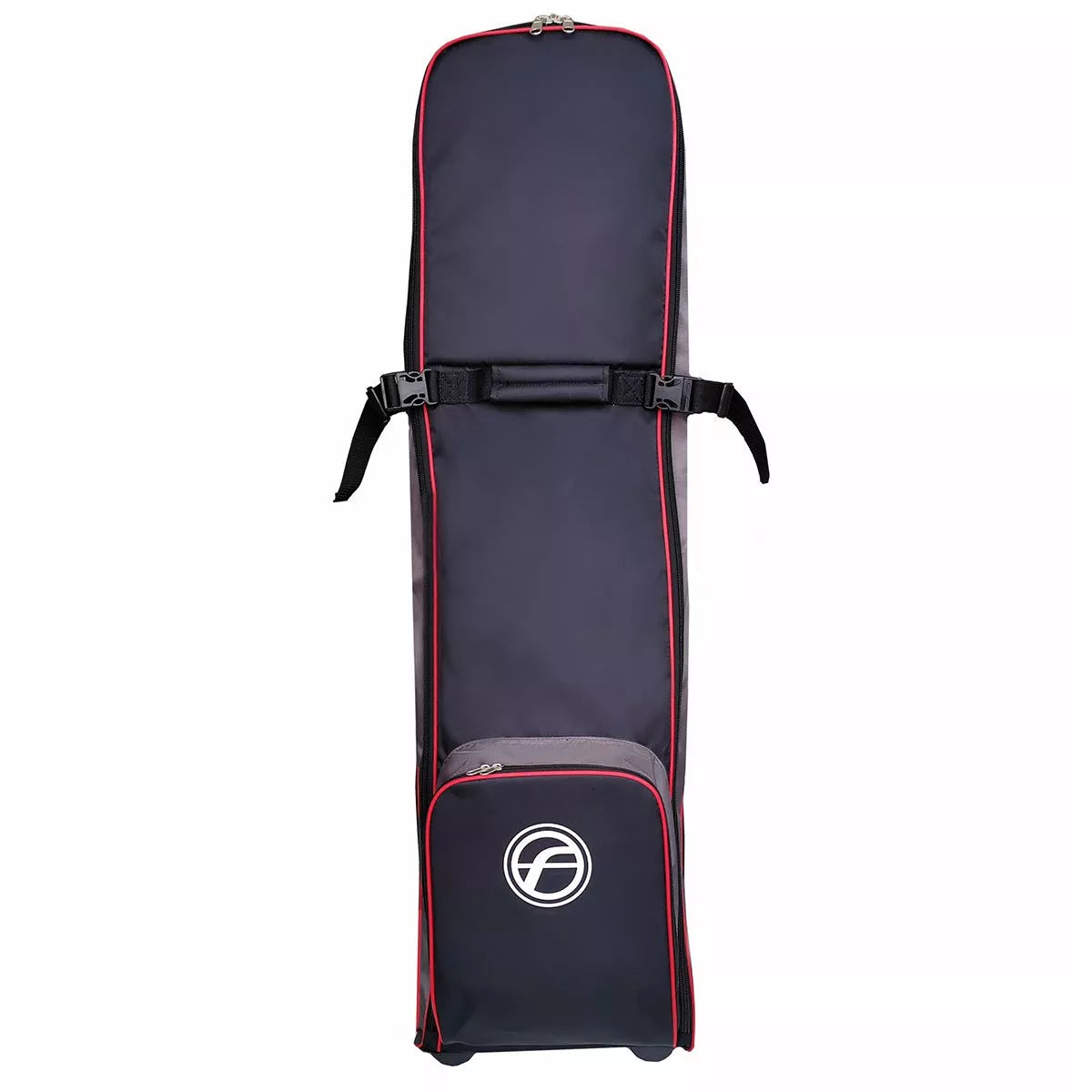Deluxe Golf Travel Cover - Black/Red