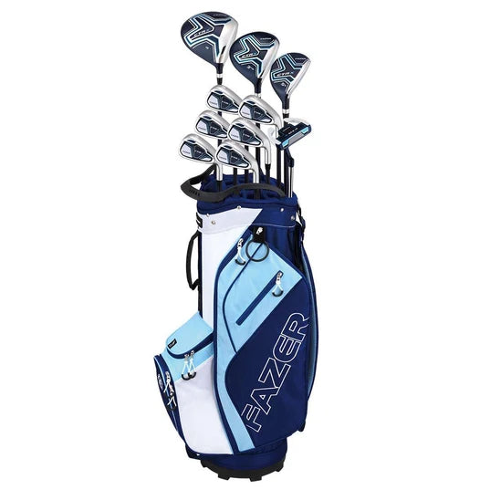 Fazer Ladies CTRX Graphite 10 Piece Golf Cart Bag Package Set - Graphite Shaft