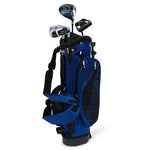 Fazer Junior CTRX Age 6-8 4-Piece Golf Stand Bag Package Set - Blue