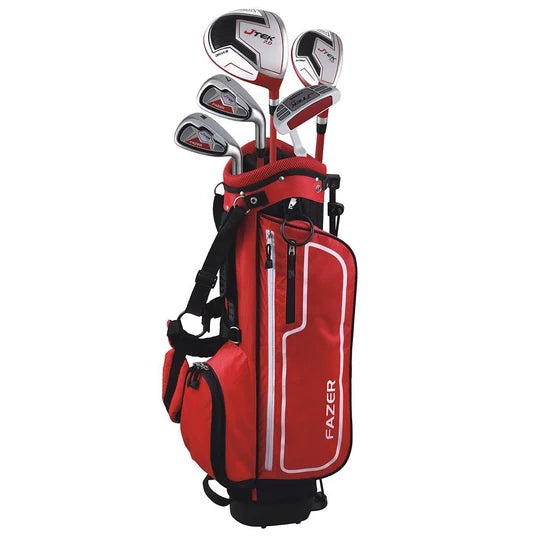 Fazer Junior J TEK 7.0 Age 9-11 Golf Package Set With Golf Stand Bag - Left Hand